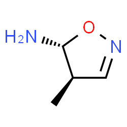 5-Isoxazolamine,4,5-dihydro-4-methyl-,trans-(9CI)结构式