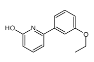 6-(3-ethoxyphenyl)-1H-pyridin-2-one结构式