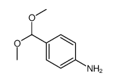 4-(dimethoxymethyl)aniline Structure