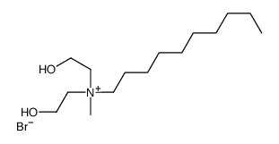 decyl-bis(2-hydroxyethyl)-methylazanium,bromide Structure