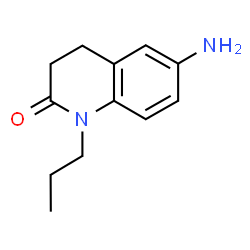 6-Amino-1-propyl-3,4-dihydroquinolin-2(1H)-one结构式