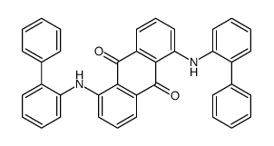 1,5-bis(2-phenylanilino)anthracene-9,10-dione结构式