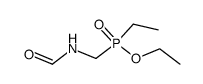 ethyl ethyl(formamidomethyl)phosphinate Structure