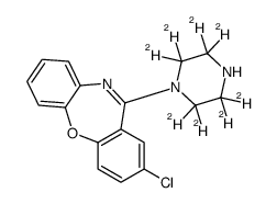 Amoxapine-d8 Structure