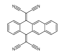 2-[12-(dicyanomethylidene)tetracen-5-ylidene]propanedinitrile结构式