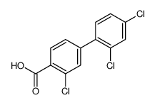 2-chloro-4-(2,4-dichlorophenyl)benzoic acid Structure