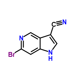 6-Bromo-1H-pyrrolo[3,2-c]pyridine-3-carbonitrile图片
