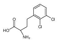 (2S)-2-amino-4-(2,3-dichlorophenyl)butanoic acid结构式