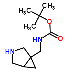 tert-butyl N-(3-azabicyclo[3.1.0]hexan-1-ylmethyl)carbamate picture