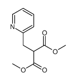 dimethyl 2-(pyridin-2-ylmethyl)propanedioate Structure