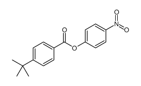 (4-nitrophenyl) 4-tert-butylbenzoate结构式