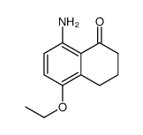 1(2H)-Naphthalenone,8-amino-5-ethoxy-3,4-dihydro-(9CI)结构式