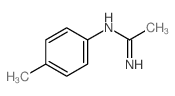 Ethanimidamide,N-(4-methylphenyl)-结构式