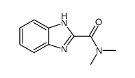 1H-Benzimidazole-2-carboxamide,N,N-dimethyl-(9CI) structure