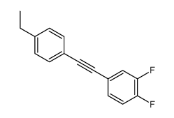 1-[(3,4-DIFLUOROPHENYL)ETHYNYL]-4-PROPYLBENZENE Structure