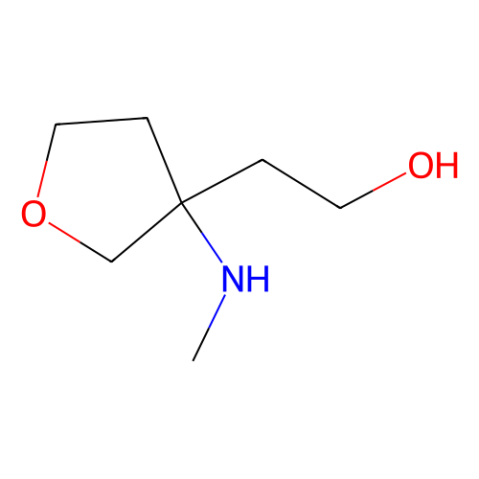 2-[3-(methylamino)tetrahydrofuran-3-yl]ethanol图片