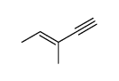 3-methylpent-3-en-1-yne structure