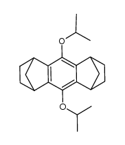 9,10-Diisopropoxy-1,4:5,8-dimethano-1,2,3,4,5,6,7,8-octahydroanthracene Structure