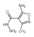 4-Isoxazolecarboxylicacid,5-amino-3-methyl-,hydrazide(9CI) picture