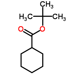 2-Methyl-2-propanyl cyclohexanecarboxylate Structure