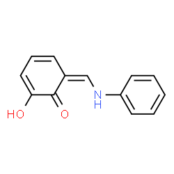 2,4-Cyclohexadien-1-one, 2-hydroxy-6-[(phenylamino)methylene]-, (Z)- (9CI)结构式