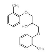 2-Propanol,1,3-bis(2-methylphenoxy)- Structure