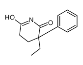 (3R)-3-ethyl-3-phenylpiperidine-2,6-dione结构式