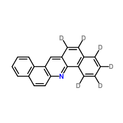 (8,9,10,11,12,13-2H6)Dibenzo[a,h]acridine结构式