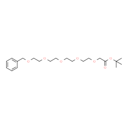 BnO-PEG4-Boc结构式