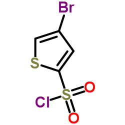 4-溴噻吩-2-磺酰氯结构式