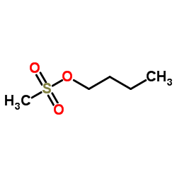 Methanesulfonic Acid Butyl Ester structure