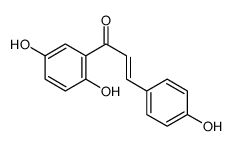 1-(2,5-dihydroxyphenyl)-3-(4-hydroxyphenyl)prop-2-en-1-one Structure