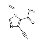 Imidazole-5-carboxamide, 4-cyano-1-vinyl- (8CI)结构式
