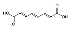 octa-2,4,6-trienedioic acid Structure