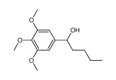 1-(3,4,5-trimethoxyphenyl)pentan-1-ol Structure