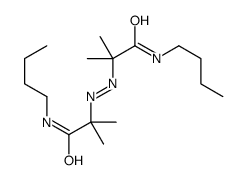 2,2'-AZOBIS(N-BUTYL-2-METHYLPROPIONAMIDE) structure