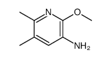 2-methoxy-5,6-dimethylpyridin-3-amine Structure