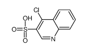 4-氯-3-喹啉磺酸结构式