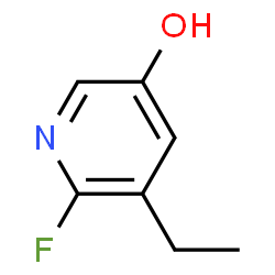 3-Pyridinol,5-ethyl-6-fluoro-(9CI) Structure