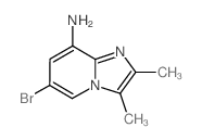 6-溴-2,3-二甲基-咪唑并[1,2-a]吡啶-8-胺图片