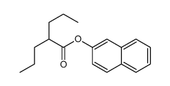 naphthalen-2-yl 2-propylpentanoate Structure