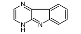 5H-吡嗪并[2,3-b]吲哚结构式
