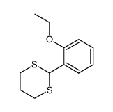 2-(2-Ethoxyphenyl)-1,3-dithiane Structure