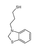 3-Benzothiazolinepropanethiol(8CI)结构式