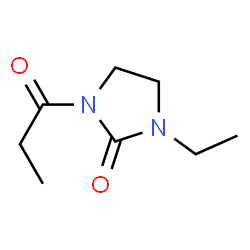 2-Imidazolidinone,1-ethyl-3-(1-oxopropyl)- picture