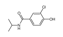 3-Chloro-4-hydroxy-N-isopropyl-benzamide Structure