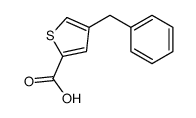 4-Benzyl-2-thiophenecarboxylic acid structure