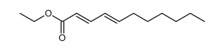 (2E,4E)-ethyl undeca-2,4-dienoate Structure