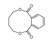 2,7-Benzodioxecin-1,8-dione,3,4,5,6-tetrahydro-(9CI) Structure
