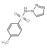 p-Toluenesulfonamide, N-1H-1,2,3-triazol-1-yl- (8CI)结构式